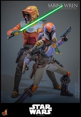 Hot Toys TMS171 Star Wars: Rebels Sabine Wren 1/6 Scale 12″ Figure In Stock USA