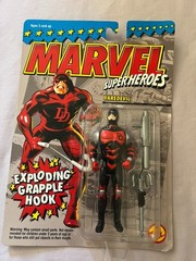 Vintage 1989-1990s Toy Biz Marvel & DC Super Heroes Action Figures Lot of 14