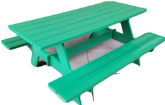 Picnic Table Model Prop Kit 1/10 Scale Action Figure Diorama Dollhouse Accessory