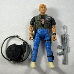 1986 Coleco Rambo Force of Freedom T.D. (TD) JACKSON Incomplete w/ Accessories