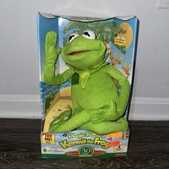 Brand New Magic Talking Kermit The Frog Sesame Street 30th Anniversary 1999 TYCO