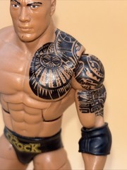 WWE MATTEL ELITE THE ROCK WRESTLING FIGURE RARE WWF NXT AEW WCW