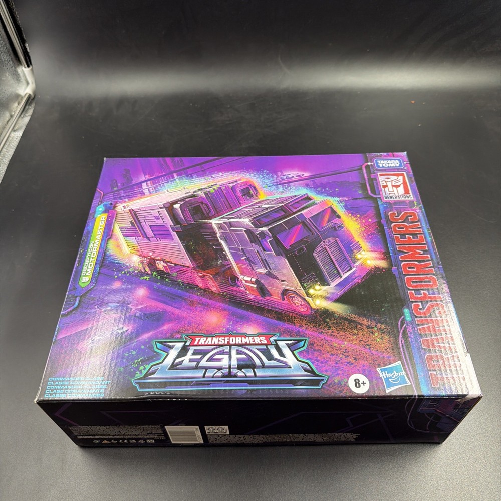 Transformers Legacy Motormaster Decepticon Commander Imperfect Box As Shown