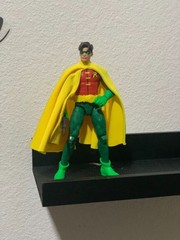 Custom Batman Robin Wired CAPE 1/12 DC Multiverse Mattel DC Premiere NOT FIGURE