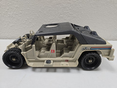 GI Joe 1990 Hammer Humvee Incomplete