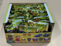 Godzilla Vs Power Rangers 3D Figural Bag Clip Series 1 CASE 24 MYSTERY BAGS New