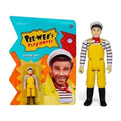 Pee-Wee’s Playhouse 3.75 Inch ReAction Figure | Captain Carl