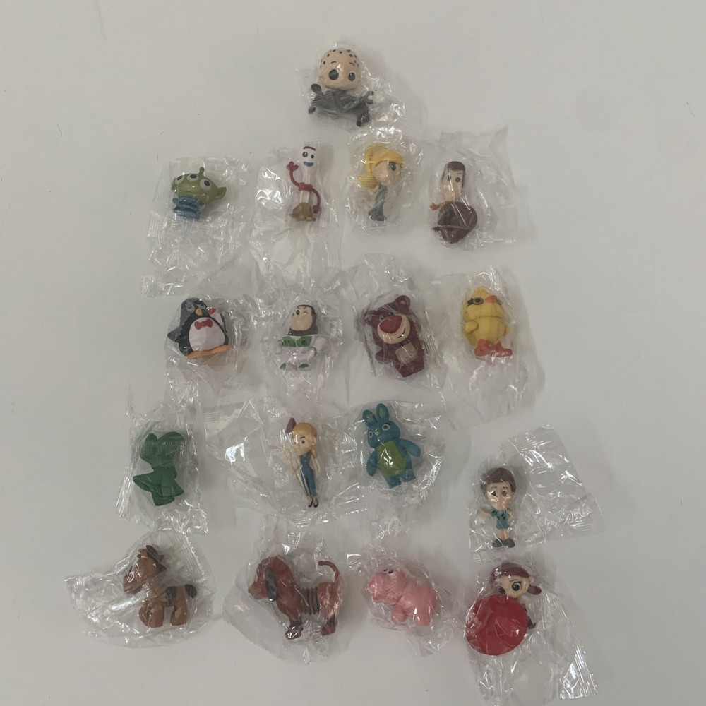 Toy Story Set of 17 Assorted Cake Toppers Mini Figures 2” Decorating Playset