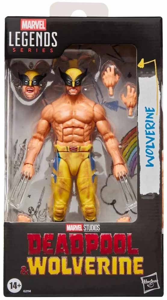 Marvel Legends Deadpool & 6″ActionFigure Exclusive Shirtless Wolverine In Stock