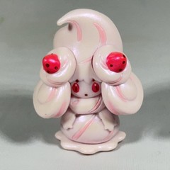 Pokemon Jazwares Alcremie Shiny Pink Mini Action Figure Strawberry Cream Toy