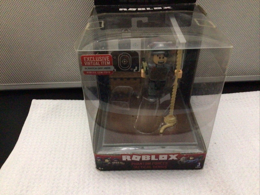 Roblox Desktop Series Phantom Forces: Tactical Genius Action Figure Toy 6+NIB