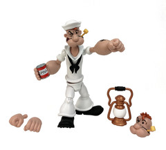 Popeye White Sailor Suit – Popeye Classics Action Figure: Boss Fight Studio Llc