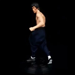 ENTER THE DRAGON Bruce Lee 77th Anniversary Ver. Figure Three-headed Statue 1/6