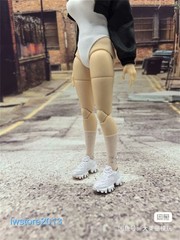 1/12 White Sport Shoes Model For 6″ Female PH TBL CF Romankey Figure Body Toys