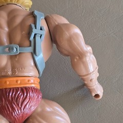 Vintage Complete He-Man Action Figure 1981 Mexico MOTU Sword Shield Armor Axe