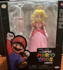 Super Mario Bros. Movie 5” Peach Action Figure