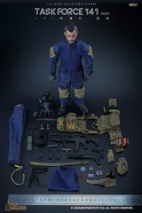 Mini Times Toys MODERN BATTLEFIELD Task Force 141 Cpt. Soap MacTavish 1/6 Figure