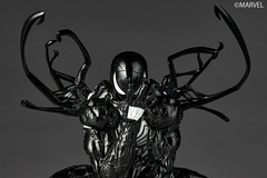New Release Revoltech Amazing Yamaguchi Symbiote Spider-Man Black Ver KAIYODO