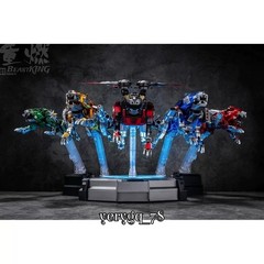 Reborn Reborn-01 Reborn01 Beastmaster Voltron GoLion Action Figure LED Model Toy