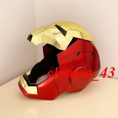 US!!! Iron Man MK5 1:1 Helmet Wearable Voice-control Mask Cosplay AUTOKING Gift