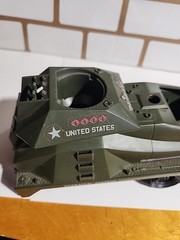 GI JOE PERSUADER Land Mine Probe 1987 Hasbro United States Army Tank Dead Eye US