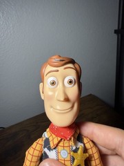 CUSTOM MODDED Toy Story Mattel Playscale Woody, Jessie, & Bullseye Dolls READ