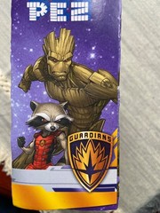 PEZ Dispensers Marvel Guardians of Galaxy Rocket Raccoon Groot Collectible New