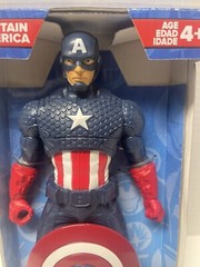 Marvel Captain America Figure + Accessory Hasbro Ages 4+ New Sealed 10 Inch