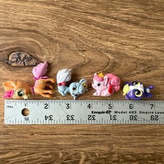 Disney Princess Palace Pets Figure Lot Meadow Beauty Blossom Pumpkin 4pc PVC Toy