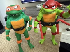 Teenage Mutant Ninja Turtles Vintage Style Action Figure Set 4PCS TMNT Toy