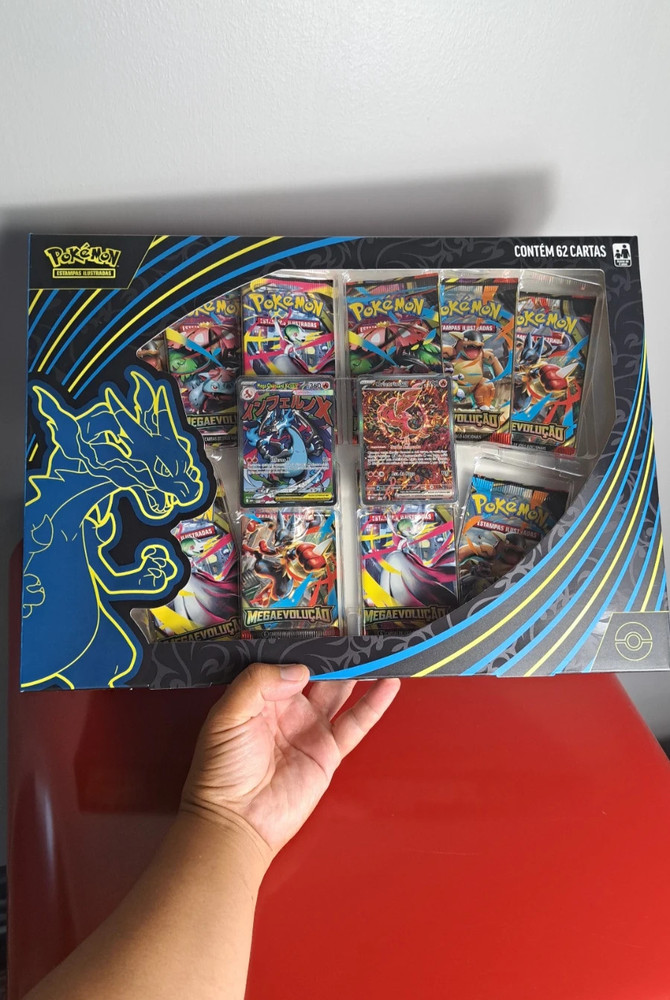 Pokemon Mega Evolution Mega Charizard X EX Box Set [Brazilian PORTUGUESE/SEALED]