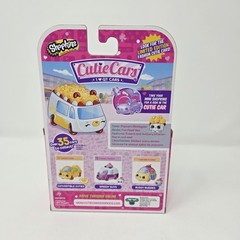 Shopkins Cutie Cars Popcorn Moviegoer #04 Die‑Cast Vehicle + Mini Shopkin NEW