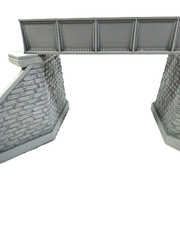1:18 Scale Modular Railway Bridge Diorama for 4-Inch Action Figure Massive 29 in