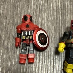 Minimates Marvel Deadpool Lot Of 3 With Accessories Look