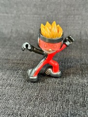 Ninja Kidz Clubz TV Disaster Superhero Kids Action Figure Red Ashton Myler
