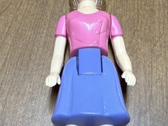 x2 Mel Appel Co Figure Lot Baby Girl Yellow Outfit 2.5″ Mom 5” FP Loving Family