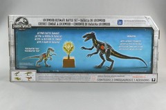 Jurassic World Battle Damage Lockwood Ultimate Battle Set Indoraptor Blue Mattel