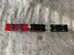 Thomas Train Trackmaster Beige Track Pieces Lot of 100 PARTS. 2009 Mattel
