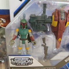 Hasbro Star Wars Mission Fleet Lot Ahsoka Tano The Mandalorian Boba Fett Grogu