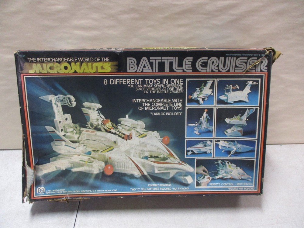 1977 Mego Micronauts Battle Cruiser