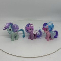 My Little Pony MLP G3 Breezies Parade Flower Petal Train Blue Purple Pink