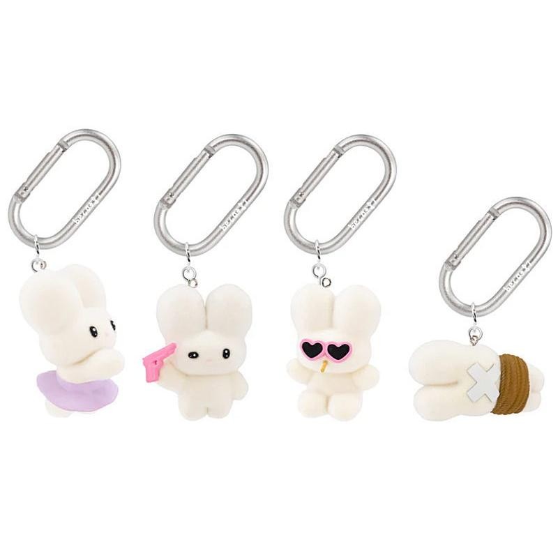 Blind Box Anime Kawaii Weird Bunny Collectible Keychain Figure 1 Random Toy
