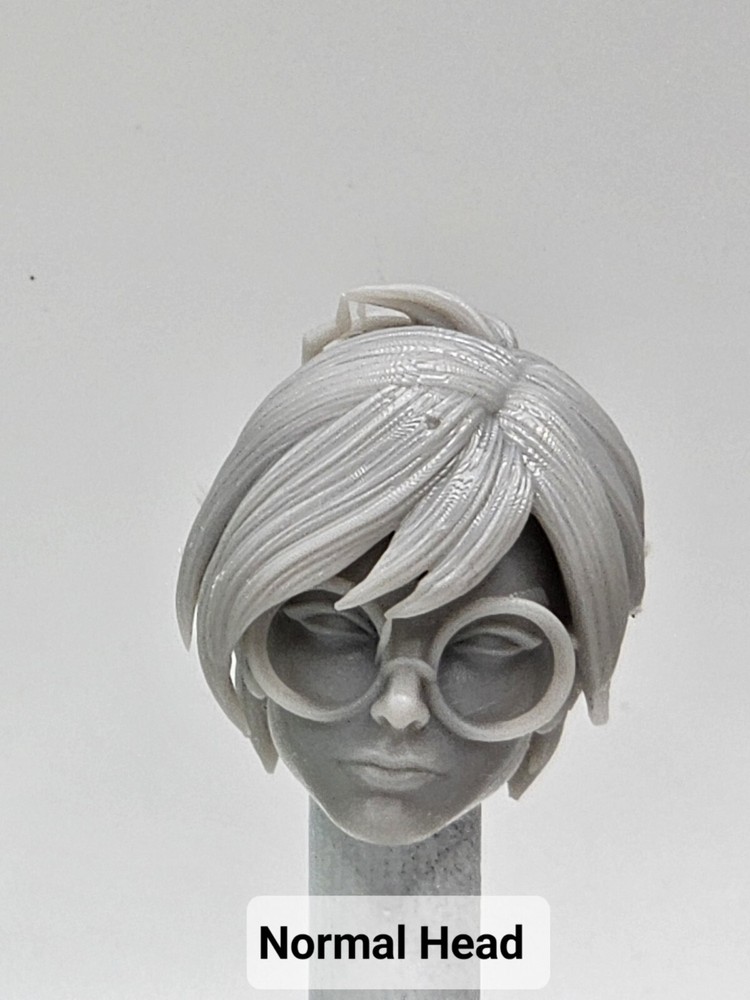 3d Printed HARLEEN QUINZEL HEAD 1:10 7″ MARVEL LEGENDS MCFARLANE DC MULTIVERSE