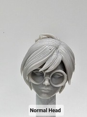 3d Printed HARLEEN QUINZEL HEAD 1:10 7″ MARVEL LEGENDS MCFARLANE DC MULTIVERSE