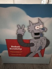 The Simpsons Super 7Ultimate Robot Scratchy 7″COLLECTORS’ EDITION BUNDLE