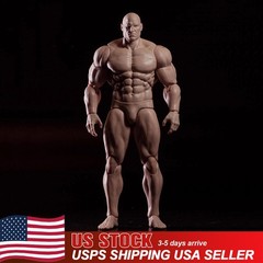 US MUFF TOYS ADAM 1/12 AD01 Male Figure Body Strong MuscleJoint Body 17cm Figure