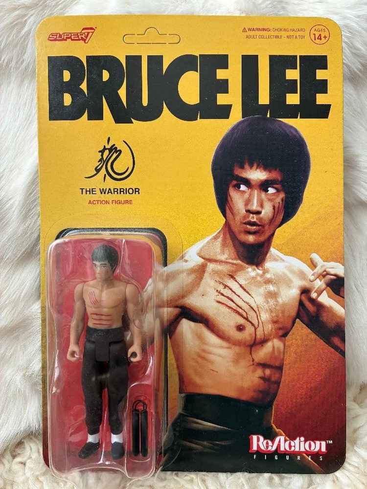 Super 7 Reaction Bruce Lee “The Warrior” Figure New in Box