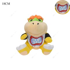 Super Mario Bros Bowser Jr Plush 7″ Koopa Stuffed Animal Soft Toy Doll Figure