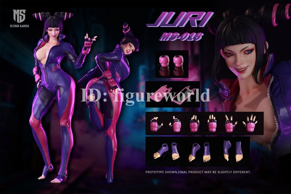 Pre-order STAR MAN MS-016 1/6 Street Girl the Female Fighter Juri Action Figure