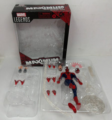 Marvel Legends Maximum Series Spider-Man 6″ Action Figure Complete In Box!